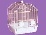 Supreme Parakeet/Canary Cage, White Painted Finish,