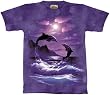 The Mountain Romancing the Moon Dolphins Ocean Tee T-shirt