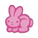 Non-slip Bath Appliques - Bunny
