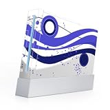 Fantasy Blue Design Nintendo Wii Body Protector Skin Decal Sticker