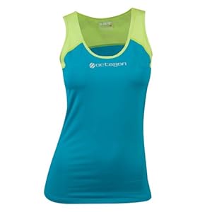 UFC Women's Octagon Balance Tank Top, Capri Lime, X-Small