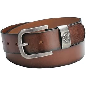 Click here to buy Fossil Belt - Ohio State Jean Belt (Color: Brown) by Fossil.