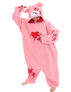 Amour - Sleepsuit Pajamas Costume Cosplay Homewear Lounge Wear (L, HM041pi)