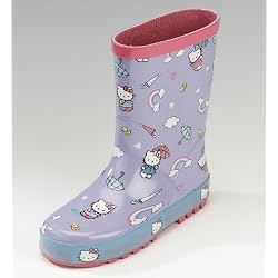 Younger Girls' Hello Kitty Wellie Boots