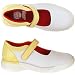 Joe's Garb Women's Me Jane (White/Yellow 10.0 M)