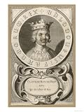 Clovis III Merovingian King of Neustria and Austrasia Though Only for One Year Art Giclee Poster Print, 18x24