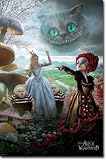 Alice in Wonderland - Triptych - 3 Group Wall Poster Poster Print, 22x34