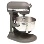 KitchenAid KV25GOXGR Professional 5 Plus 5-Quart Stand Mixer, Imperial Grey
