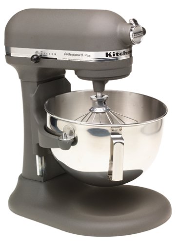 KitchenAid KV25GOXGR Professional 5 Plus 5-Quart Stand Mixer, Imperial Grey