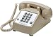 Cortelco Kellogg 2500 Tel-Flash/M-W Desk Mount Phone with Cords Ash&Vol Cntrl
