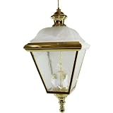 Poker Kichler Chelsea 3 Light Outdoor Pendant- Polished Brass