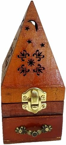 Longove® Wooden Incense Burner Cone Burner Censer (7CM-C)