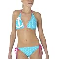 Xhilaration® Anchor Print Swimwear - Blue/ White