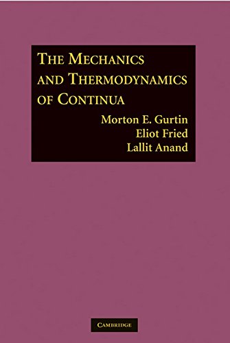 the mechanics and thermodynamics of continua