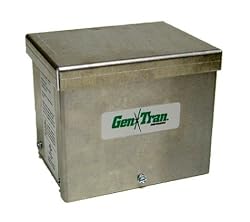 GenTran 63652 50 Amp Aluminum Power Inlet Box for up to 12,500-Watt Generators