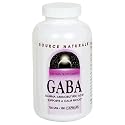 Source Naturals GABA, 750 mg, Capsules, 180 capsules
