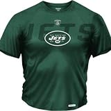 New York Jets Reebok Sideline Audible Performance Heathered Speedwick T-Shirt - XL