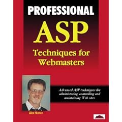Professional ASP Techniques for Web Masters (Wrox Professional Guide)