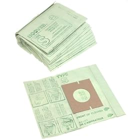 Hoover Type S Futura/Spectrum Vacuum Cleaner Replacement Bags, Package of 10
