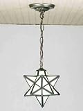 9 Inch W Moravian Star Mini Pendant Ceiling Fixture