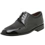 Sandro Moscoloni Men's Crown Moc Toe Oxford,Black Patent,11.5 B
