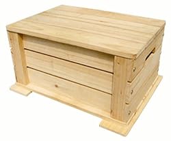 ODM Products Ltd. MM20501 Lohasrus Kids Toy Chest in Natural- MM20501