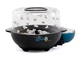 West Bend 82308 Stir Crazy 8-Quart Corn Popper, Black