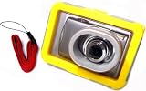 NEW 30M Yellow Underwater Waterproof Zoom Digital Camera Case Housing for CANON, OLYMPUS, NIKON, CASIO, RICOH, PENTAX, PANASONIC