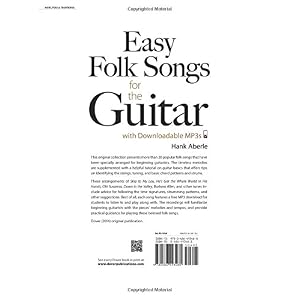 Easy Folk Songs for the Guitar with Downloadable MP3s