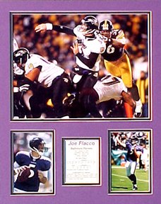 Joe Flacco/Large Collectors Photo Presentation
