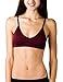 Cotton Cantina Women's Seamless Padded Bralette with Adjustable Straps