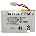 Hitech - Replacement Cordless Phone Battery for Plantronics CS50, CS55, CS60 Wireless Headset