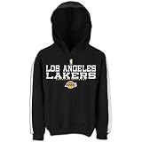 Majestic Athletic Los Angeles Lakers Youth (sizes 8-20) Striped Hoody