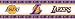 Los Angeles LA Lakers Kids Sports Wall Border