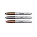 Sharpie Metallic Fine Point Permanent Marker, Assorted Colors, 3 Count (Pack of 3) Total 9 Markers