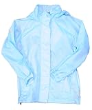 Trespass Kadamba Ladies Pack Away Jacket Pool Blue Medium