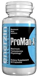ProMan-X - 60 Capsules Maximum Testosterone Booster Penis Enlargement Penis Enlarger SEXUAL POWER Yohimbe