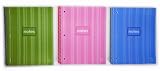Carolina Pad Pearl Stripe 1 Subject Notebook 6 Pack (91179)