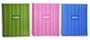 Carolina Pad Pearl Stripe 1 Subject Notebook 6 Pack (91179)