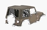 04-06 Wrangler Unlimited Sailcloth Replacement Soft Top w/TINTED Windows - Black Diamond