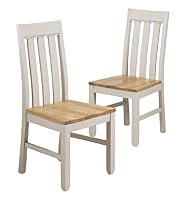 2 Padstow Slat-Back Dining Chairs