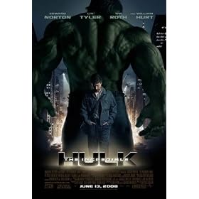 THE INCREDIBLE HULK - EDWARD NORTON - US MOVIE FILM WALL POSTER - 30CM X 43CM MARVEL