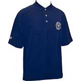 USSF Navy Solid Moisture Manangement Golf Shirt