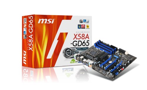 MSI X58 Chipset Intel Motherboard LGA1366 X58A-GD65