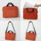 miim Waterproof 11-Inch Laptop(Tablet) Slim Case (Orange) with Detachable Shoulder Strap