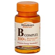 Sundown Naturals B Complex, Tablets