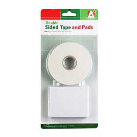 Craft Tape - 4m double sided craft tape - plus 320 double sided sticky pads - great for scrapbooking and card making