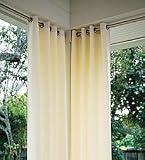108L Outdoor Grommet Drape Natural only