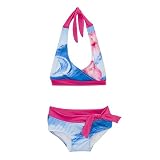 Girls' Xhilaration 2-pc. Halter Swimsuit - Hot Pink