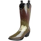 dav Women's Western Cowboy Parlor Rubber Cowboy Boot